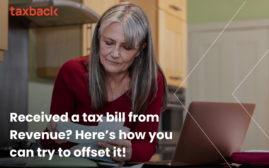 Received a tax bill from Revenue Here’s how you can try to offset it!