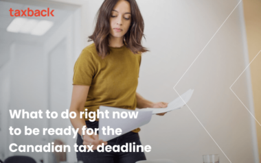 What to do Right Now to be Ready for the Canadian Tax Deadline