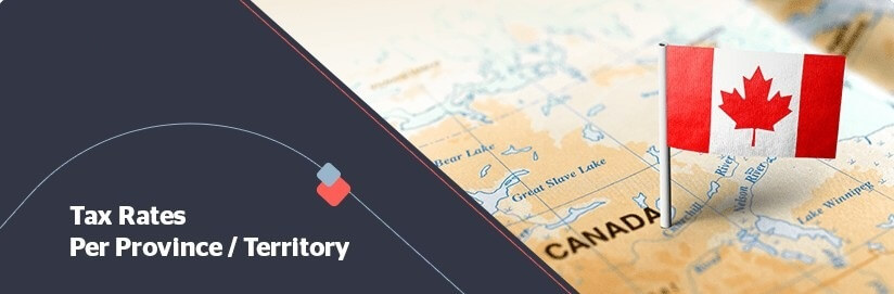 Canadian tax rates per province