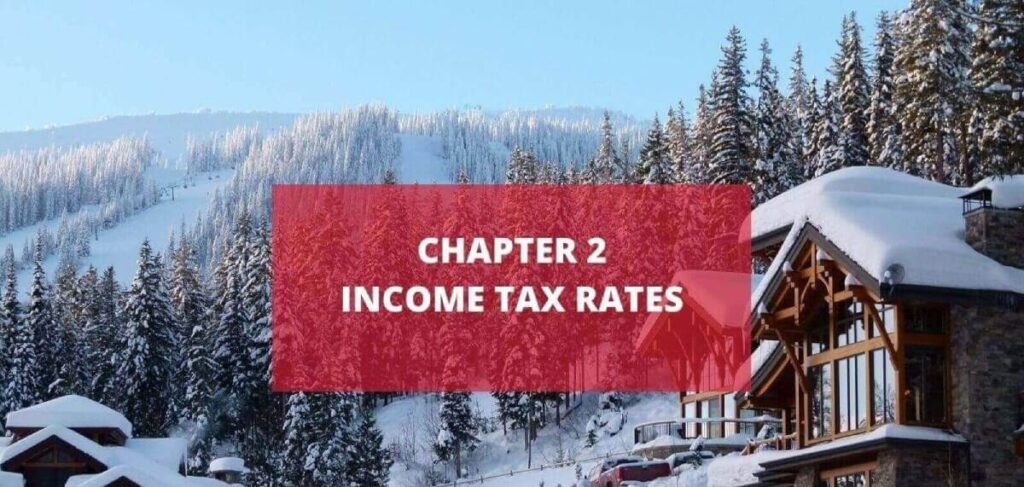 Income Tax Rates in Canada