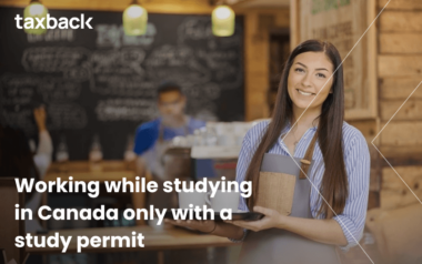 Working while studying in Canada only with a study permit