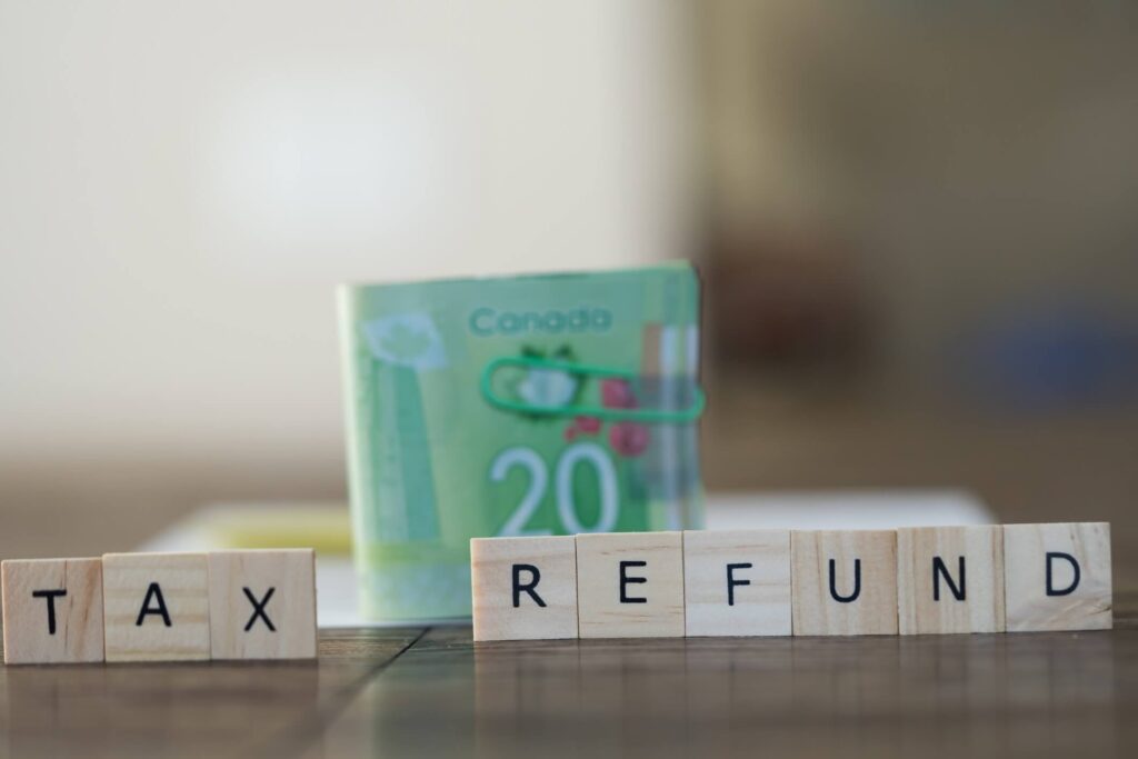 Canadian tax refund