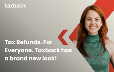 Tax Refunds. For Everyone. Taxback has a brand new look! (1)